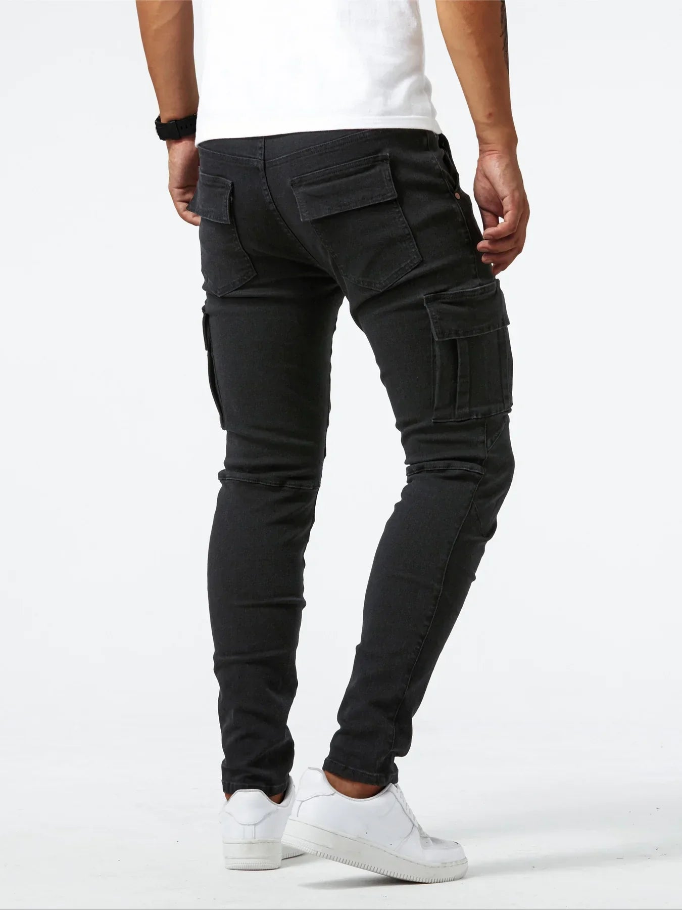 BEN | STRETCHY CARGO JEANS