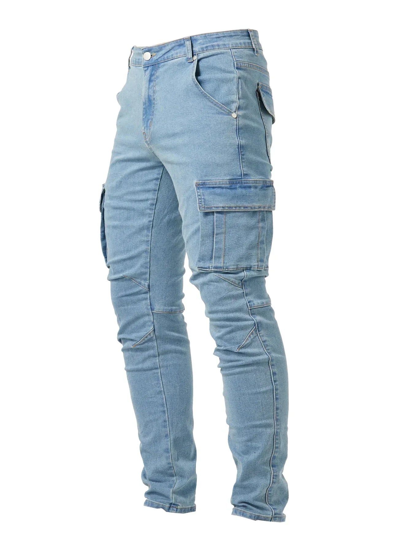 BEN | STRETCHY CARGO JEANS