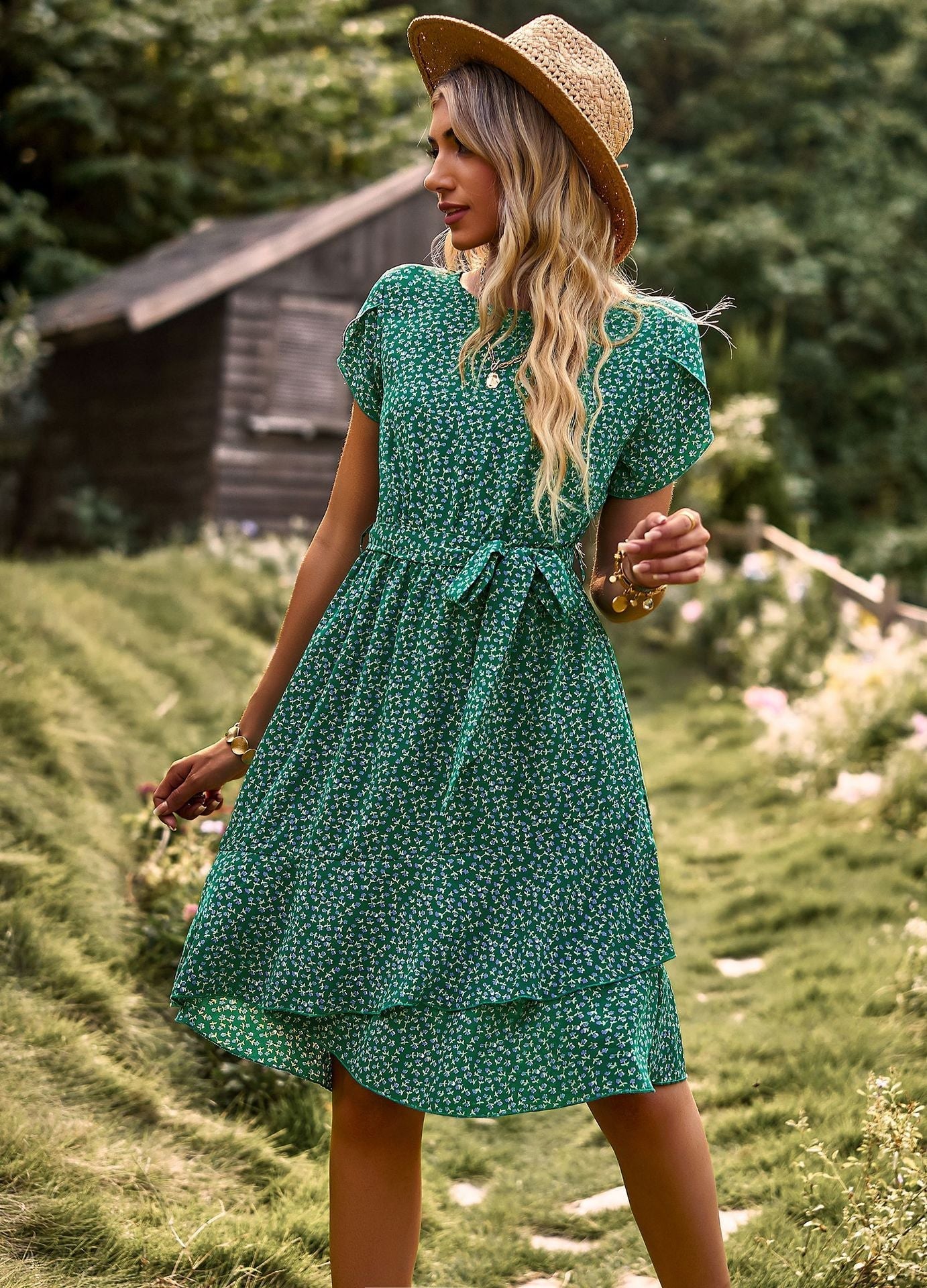 TAYLOR | SPRING BLOSSOM DRESS