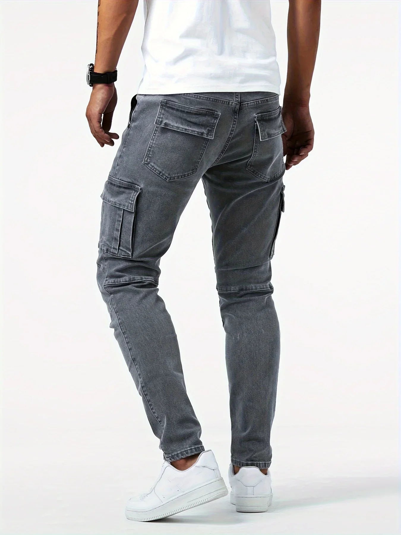 BEN | STRETCHY CARGO JEANS