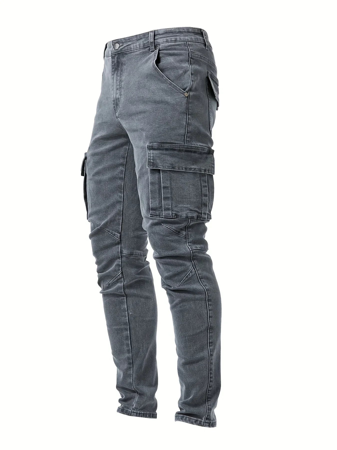 BEN | STRETCHY CARGO JEANS