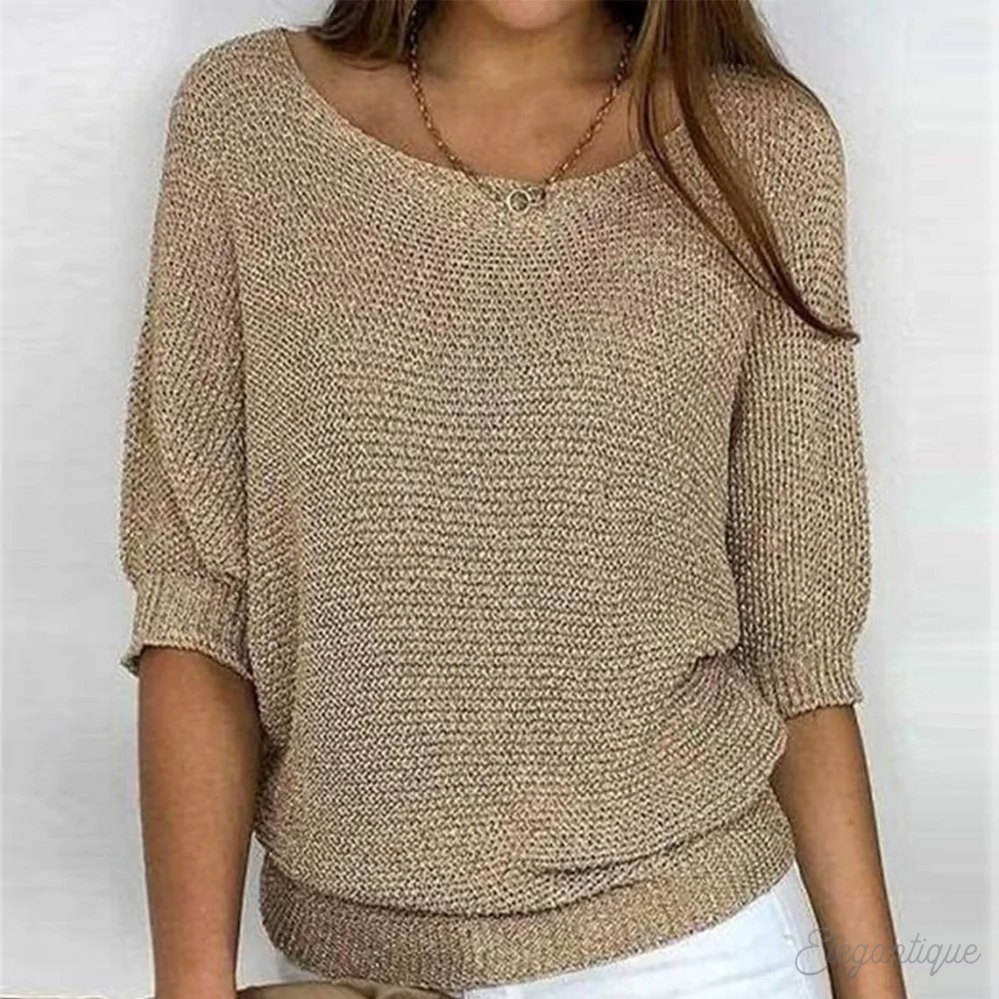 JANET | HALF SLEEVE JUMPER